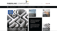 Desktop Screenshot of fiberline.com